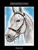 Drawing Pad White Horse Sketchbook 100 Blank Pages Extra Large 85 X 11 White Paper Sketch Draw And Paint