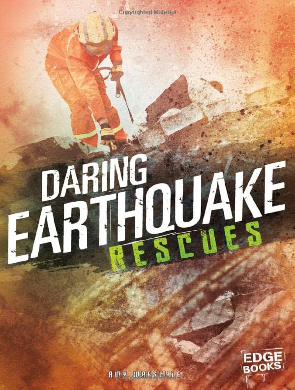 Daring Earthquake Rescues book cover