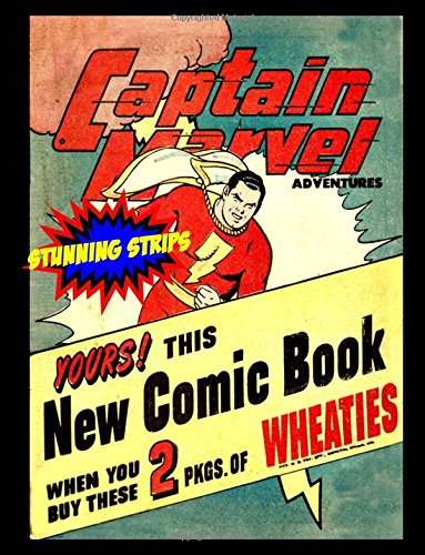 Captain Marvel Cereal Box Bonus Comic — Stunning Strips · 2017