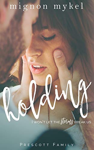 Holding book cover