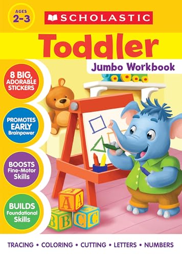 Cover of Scholastic Toddler Jumbo Workbook