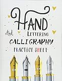 Hand Lettering And Calligraphy Practice Sheet Over 100 Pages With Three Types Of Practice Hand Lettering Practice Sheet
