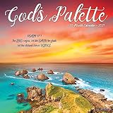 Gods Palette 2021 Wall Calendar