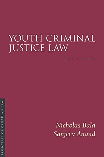 Cover of Youth Criminal Justice Law