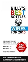 Billys Best Bottles Wines for 2010