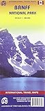 Banff National Park Canada 1300000 Recreation Map International Travel Maps