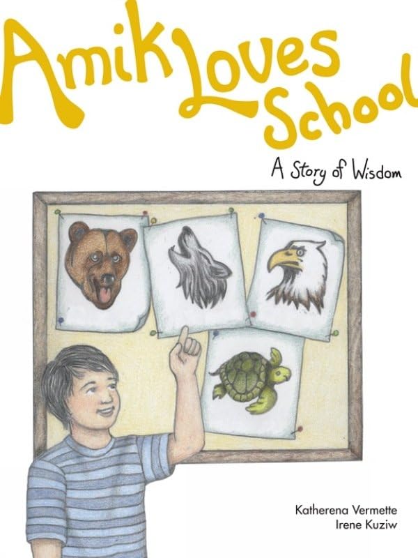 Amik Loves School book cover