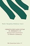 Versification and syntax in Jeremiah 2-25 : syntactical constraints in Hebrew colometry