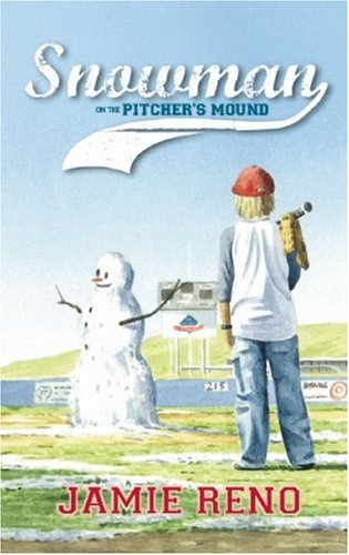 Cover of A snowman on the pitcher's mound