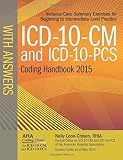 Icd10cm And Icd10pcs 2015 Coding Handbook With Answers