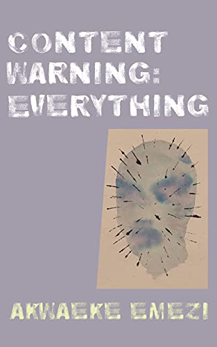 Content Warning: Everything cover
