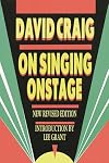 On Singing Onstage (Applause Acting Series)