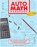 Auto Math Handbook Hp1554 Easy Calculations For Engine Builders Auto Engineers Racers Students And Per Formance Enthusiasts
