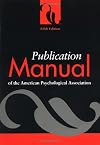 APA Publication Manual of the American Psychological Association, Fifth Edition
