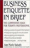 Business Etiquette In Brief