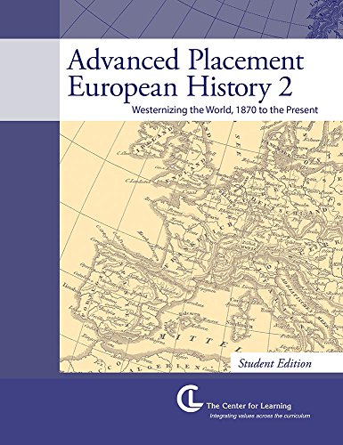 Cover of European History, Book 2 : Advanced Placement