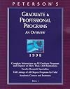 Peterson's Graduate & Professional Programs: An Overview 1998 (32nd ed)