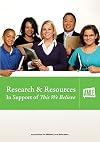 Research & Resources In Support of This We Believe
