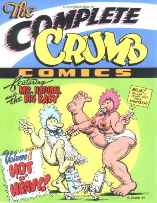 The Complete Crumb Comics, Vol. 7 book cover