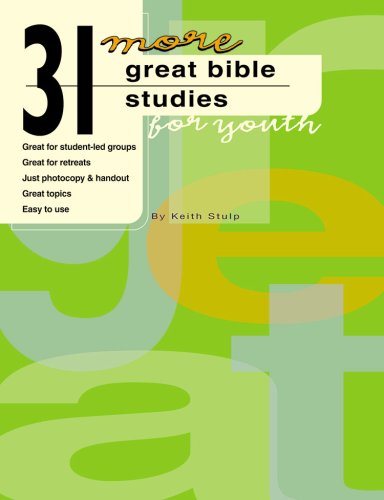Cover of 31 More Great Bible Studies for Youth