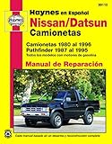 Nissandatsun Camionetas 1980 Al 1996 Pathfinder 1987 Al 1995 Haynes En Espanol