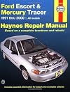 Haynes Repair Manual, Ford Escort and Mercury Tracer, 1991-2000