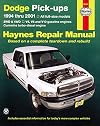 Dodge pick-ups automotive repair manual