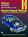 Saturn S-Series: 1991 Thru 2002- All Models (Haynes Repair Manual)