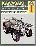 Kawasaki Bayou 220250300 Prairie 300 Atvs 19862003 Haynes Repair Manuals