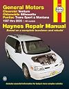 GM: Venture, Silhouette, Trans Sport, Montana, 1997-2005 (Haynes Repair Manuals)