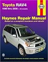 Toyota RAV4 1996 thru 2005: All models (Haynes Techbook)