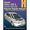 Honda Civic 2001-2010 & CRV 2002-2009 (Haynes Repair Manual)