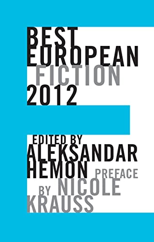 Best European Fiction 2012 book cover