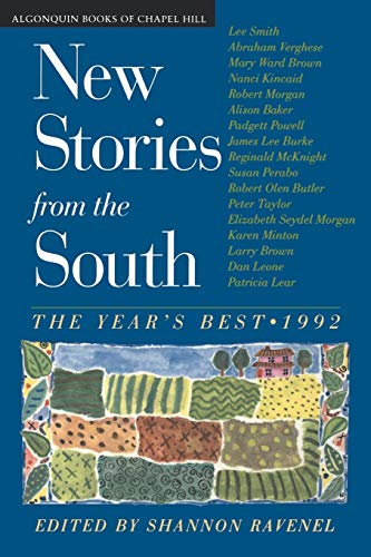 New Stories from the South 1992 book cover