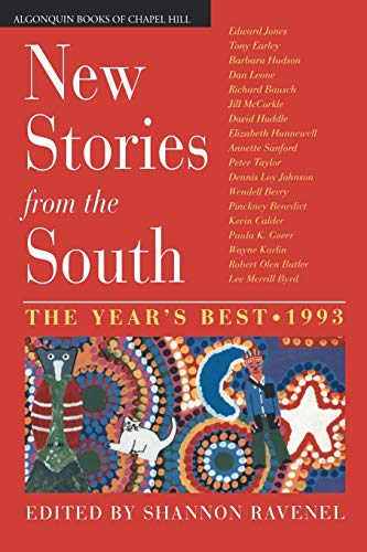 New Stories from the South 1993 book cover