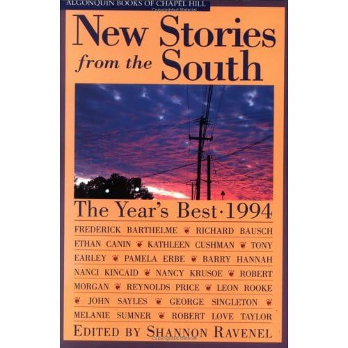 New Stories from the South 1994 book cover