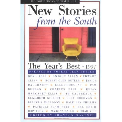 New Stories from the South 1997 book cover