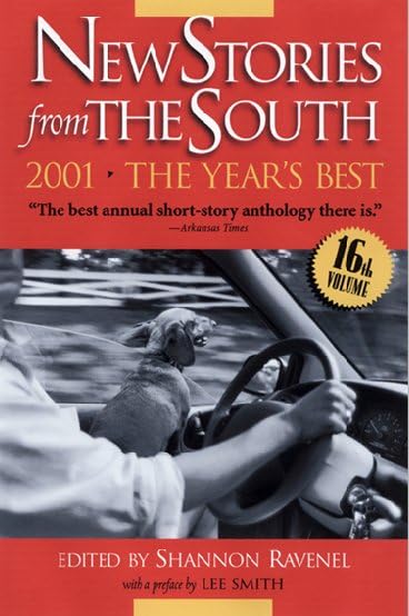 New Stories from the South 2001 book cover
