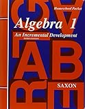 Algebra 1 An Incremental Development