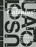 Saxon Calculus With Trigonometry And Analytic Geometry