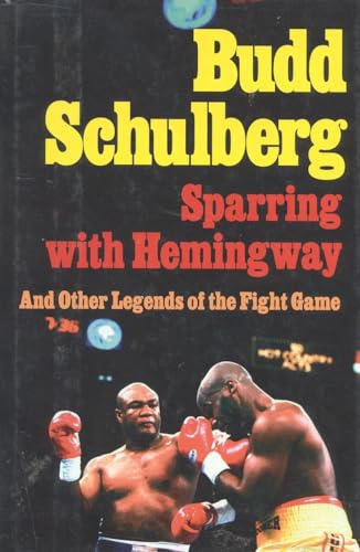 Sparring with Hemingway: And Other Legends of the Fight Game cover