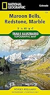 Maroon Bells, Redstone, Marble Trails (Trails Illustrated Map)
