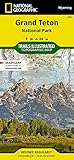 Grand Teton National Park National Geographic Trails Illustrated Map 202