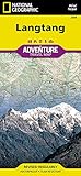 Langtang Nepal National Geographic Adventure Map 3004