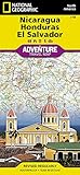 Nicaragua Honduras And El Salvador National Geographic Adventure Map 3109