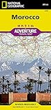 Morocco National Geographic Adventure Map 3203