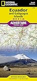 Ecuador And Galapagos Islands National Geographic Adventure Map 3403