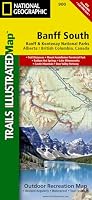 Banff South, Banff and Kootenay National Parks (Trails Illustrated Map)