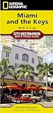 Miami And The Keys National Geographic Destination City Map