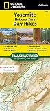 Yosemite National Park Day Hikes National Geographic Topographic Map Guide 1704